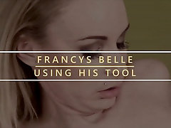Gorgeous brunette MILF Francys Belle is having trouble with