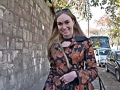 german scout - fashion teen model liza talk to anal for cash