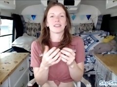 Sexual Enlightenment And Sensual Masturbation By British Webcamer Sky Smith