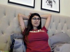 mia khalifa live big tits webcam show in public webcam
