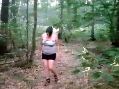Pissing in the wood