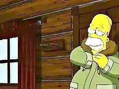 extended/unedited cartoon xxx scene from the simpsons movie