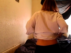 Big breasted webcam milf stripteases and displays her curves